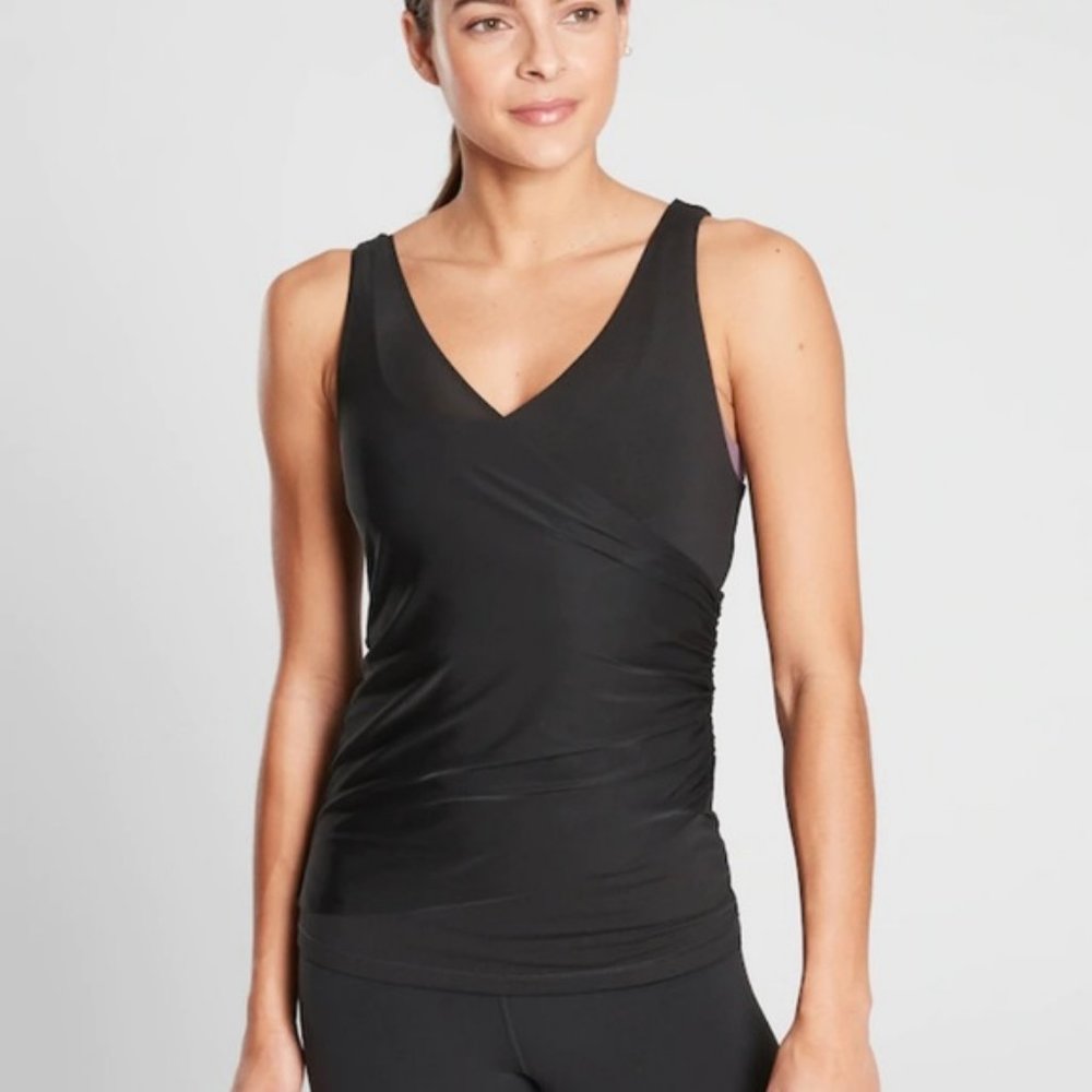 Athleta Lotus Ruched Tank